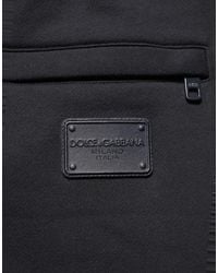 Dolce & Gabbana - Black Drawstring Viscose Jogger Men Sweatpants Pants - Lyst