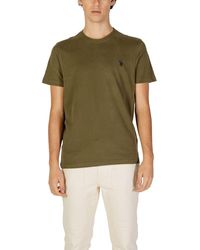 U.S. POLO ASSN. - Green Cotton T - Lyst