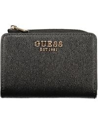 Guess - Black Polyethylene Wallet - Lyst