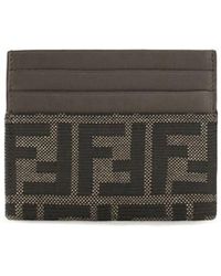 Fendi - Brown Polyester Wallet - Lyst