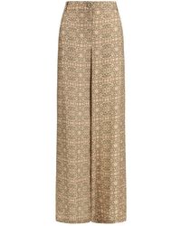 Kristina Ti - Multicolor Viscose Casual Pants - Lyst