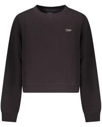 Tommy Hilfiger - Black Cotton Sweatshirt - Lyst