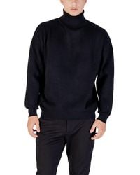 Antony Morato - Black Viscose Sweatshirt - Lyst