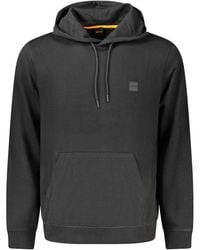 BOSS - Cotton Sweater - Lyst