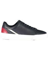 Tommy Hilfiger - Blue Polyester Athletic Sneakers - Lyst