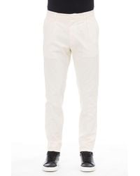Peserico - Beige Cotton Men's Pant - Lyst