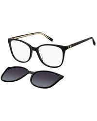 Tommy Hilfiger - Black Acetate Glasses (frames) - Lyst