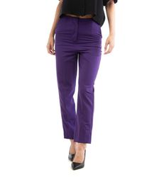 Patrizia Pepe - Polyester Casual Pants - Lyst