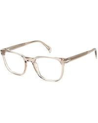 David Beckham - Gold Plastic Glasses (frames) - Lyst