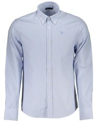 North Sails - Light Blue Cotton Shirt - Lyst
