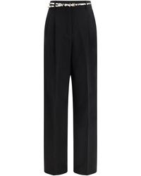 Max Mara - Black Triacetate Dress Pants - Lyst