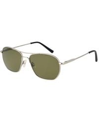 Serengeti - Silver Metal Sunglasses - Lyst