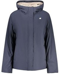 K-Way - Blue Polyester 's Jacket - S - Lyst