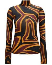 PUCCI - Multicolor Wool Oves Aries Shirt - Lyst