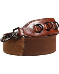 Dolce & Gabbana - Brown Horse Velvet Leather Bag Accessory Shoulder Strap - Lyst