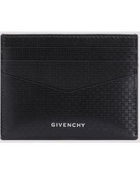 Givenchy - Black Calf Leather Wallet - Lyst
