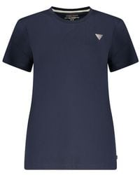 Guess - Blue Cotton 's T - Lyst