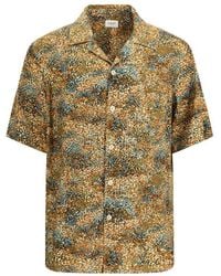 Saint Laurent - Multicolor Viscose Pattern Shirt - Lyst