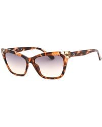 Guess - Brown Resin Sunglasses - Lyst