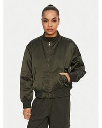 Champion - Army Polyester Bomber - Lyst