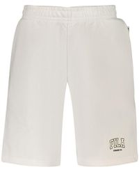 Fila - White Cotton Mens Pants - Lyst