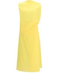 Jacquemus - Drapped Midi Dress - Lyst