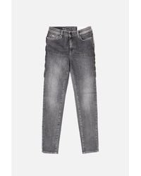 Gas - Gray Cotton Jeans Denim - Lyst