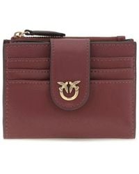 Pinko - Multicolor Calf Leather Bos Taurus Wallet - Lyst
