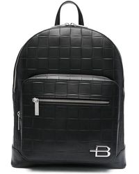 Baldinini - Black Leather Backpack - Lyst
