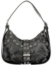 Desigual - Black Polyurethane 's Mini Bag - Lyst