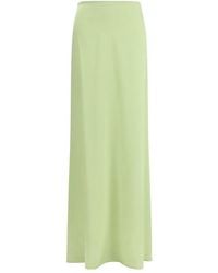 Kristina Ti - Bicolor Silk Long Skirt - Lyst