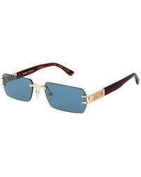 DSquared² - Gold Metal Sunglasses - Lyst