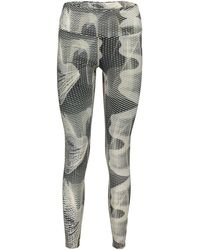 Fila - Black Polyester Pant - Lyst