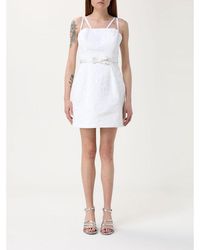 Elisabetta Franchi - Polyester Casual Dress - Lyst