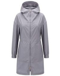 Malo - Grey Silk Jacket - Lyst