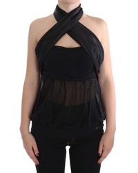 Exte - Neck Wrap Top Black Sig30856 - Lyst