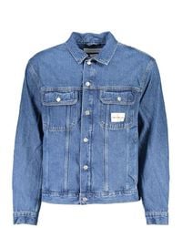 Calvin Klein - Cotton Jacket - Lyst