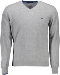 Harmont & Blaine - Gray Wool Sweater - Lyst