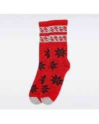 Gas - Red Cotton Socks - Lyst