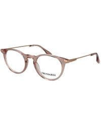 Trussardi - Pink Acetate Glasses (frames) - Lyst