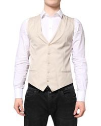 Dolce & Gabbana - Dress Formal Waistcoat Vest - Lyst