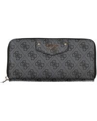 Guess - Chic Eco Wallet With Contrasting Details - Lyst