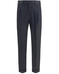 PT Torino - Gray Wool Oves Aries Casual Pants - Lyst