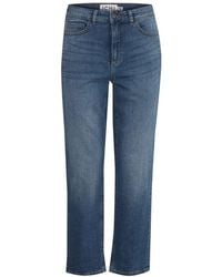 Ichi - Blue Cotton Jeans & Pant - Lyst