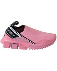 Dolce & Gabbana - Portofino Slipon Knit Sneaker - Lyst