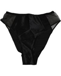 Dolce & Gabbana - Silk Stretch High Waist Panty Underwear 08+Se Clothing - Lyst