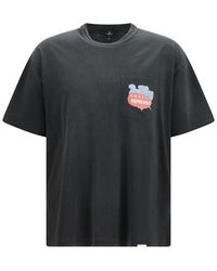 Represent - Gray Cotton T - Lyst
