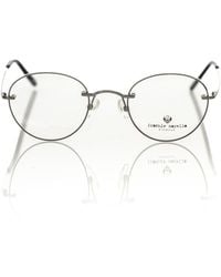 Frankie Morello - Gunmetal Round Chic Eyeglasses - Lyst