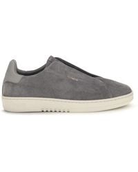 Axel Arigato - Gray Calf Leather Bos Taurus Low Top Sneakers - Lyst