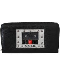 Dolce & Gabbana - Elegant Leather Zip Continental Wallet - Lyst